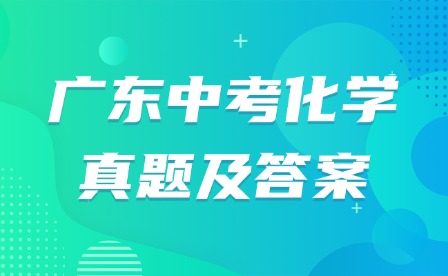 2024年廣東中考化學真題及答案