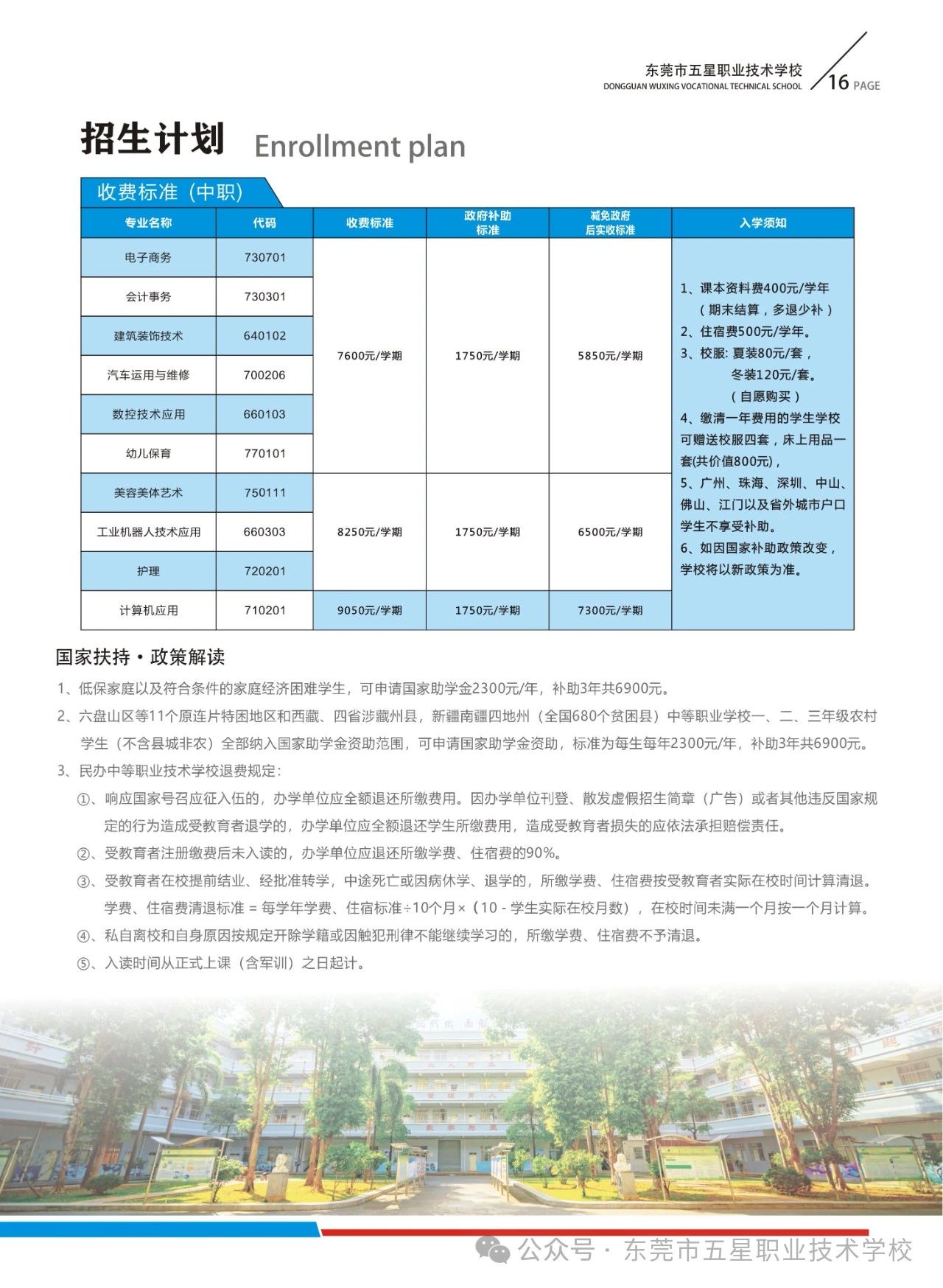 招生計劃